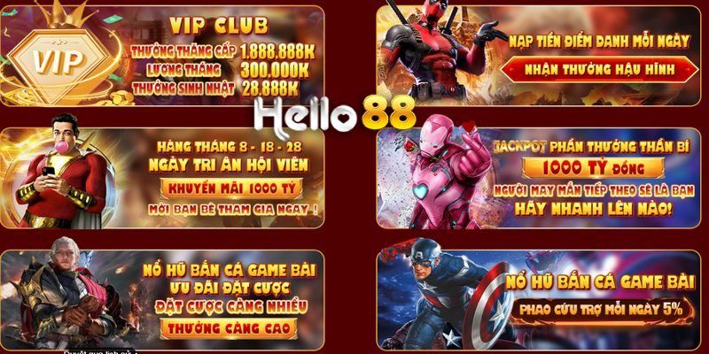 Lý do bạn nên tham gia tận hưởng ưu đãi từ Hello88