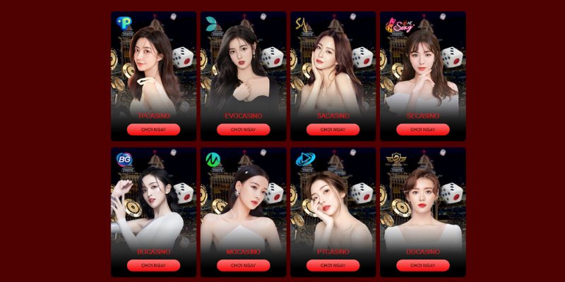 Live casino thời thượng hứng khởi cùng dealer sexy