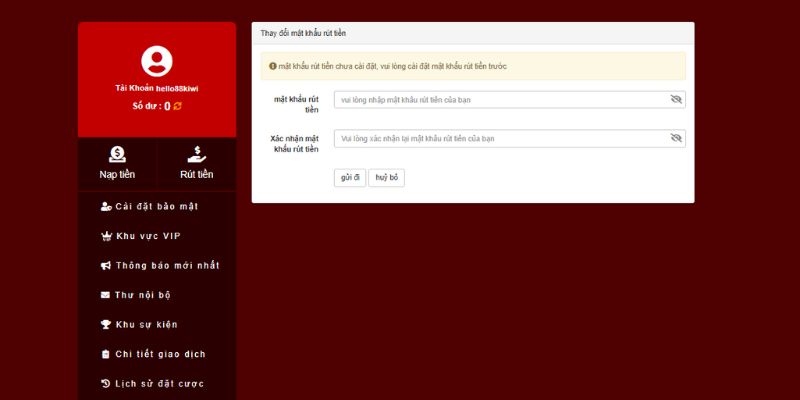 Rút tiền Hello88 dễ dàng không một trở ngại