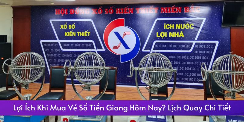 Ưu điểm khi mua vé số Tiền Giang